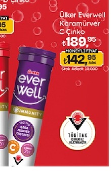 Ülker Everwell Karamürver C Çinko
