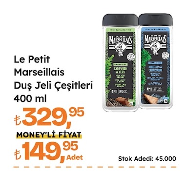 Le Petit Marseillais Duş Jeli Çeşitleri 400 Ml