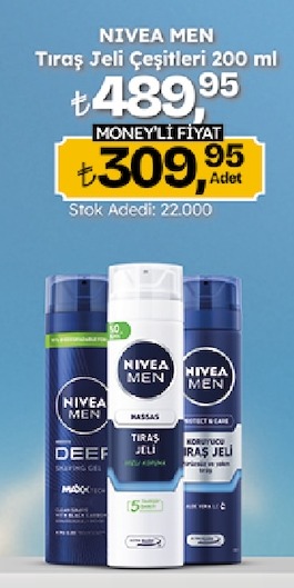 Nivea Men Tıraş Jeli Çeşitleri 200 Ml