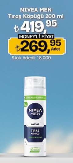 Nivea Men Tıraş Köpüğü 200Ml