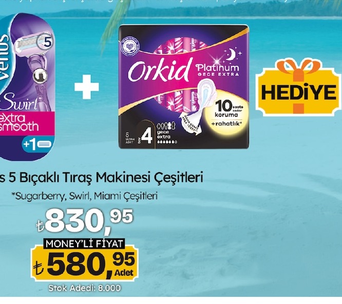 Gillette Venus 5 Bıçaklı Tıraş Makinesi Çeşitleri