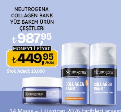 Neutrogena Collagen Bank Yüz Bakim Ürün Çesitleri