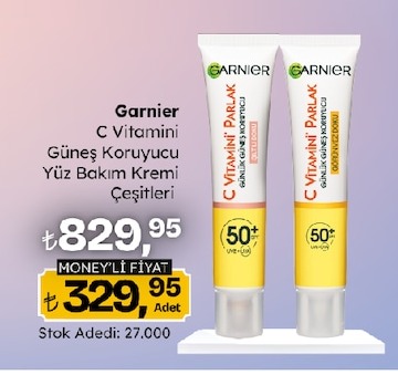 Garnier C Vitamini Güneş Koruyucu Yüz Bakım Kremi Çeşitleri