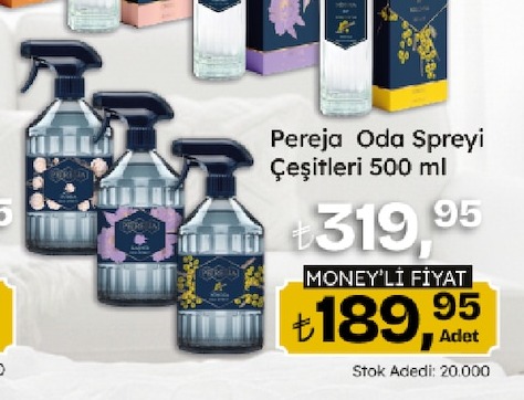 Pereja Oda Spreyi Çeşitleri 500 Ml