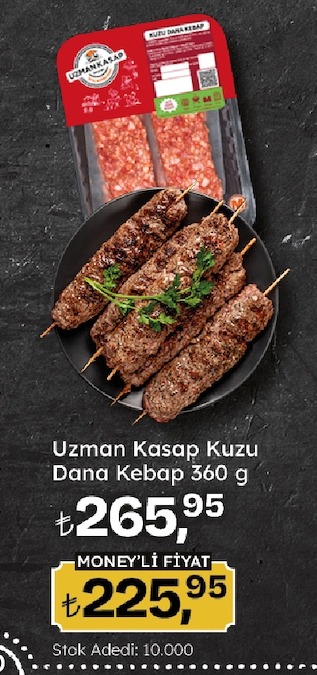Uzman Kasap Kuzu Dana Kebap 360 G