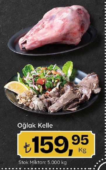 Oğlak Kelle 1Kg