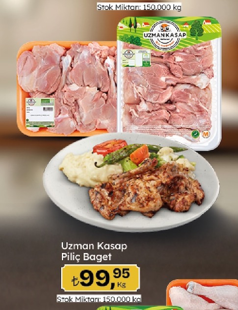 Uzmankasap Piliç Baget Kg