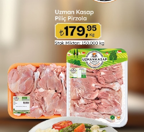 Uzmankasap Piliç Pirzola Kg