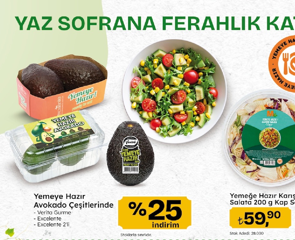 Yemeğe Hazır Karışık Salata 200 G