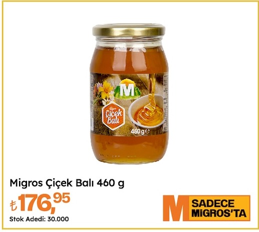 Migros Çiçek Balı 460 G