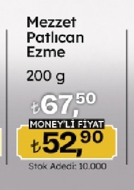 Mezzet Patlıcan Ezme 200G