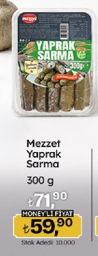 Mezzet Yaprak Sarma 300 G