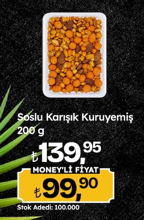 Soslu Karışık Kuruyemiş 200G