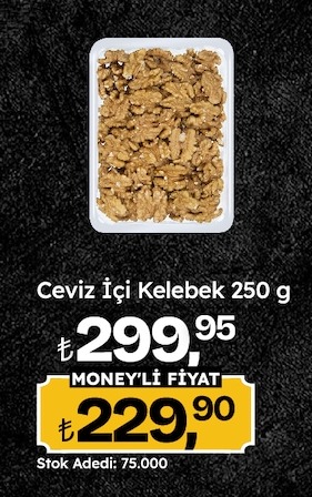 Ceviz İçi Kelebek 250 G