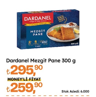 Dardanel Mezgit Pane 300 G