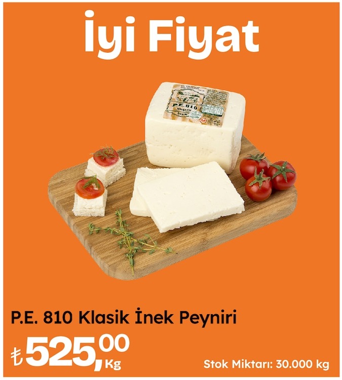 P.E. 810 Klasik İnek Peyniri Kg