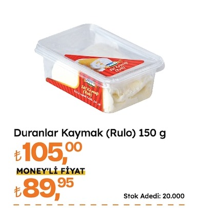 Duranlar Kaymak (Rulo) 150 G