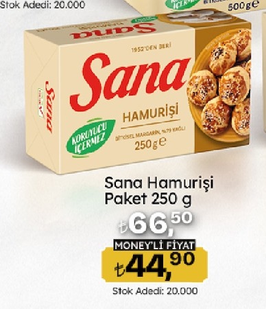 Sana Hamurişi Paket 250 G
