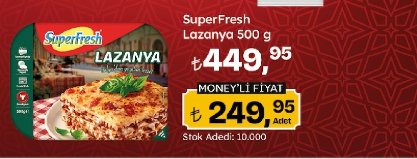 Superfresh Lazanya 500G