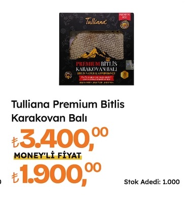 Tulliana Premium Bitlis Karakovan Balı