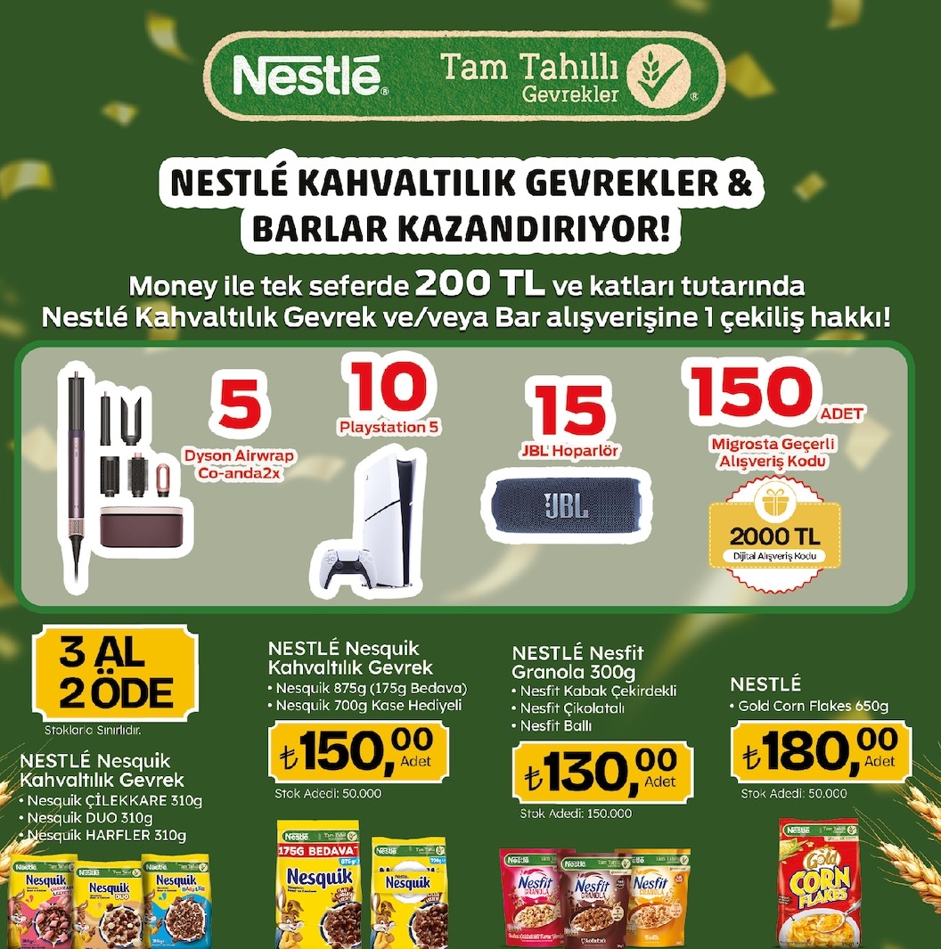 Nestlé Nesquik Kahvaltılık Gevrek
