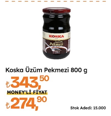 Koska Üzüm Pekmezi 800 G