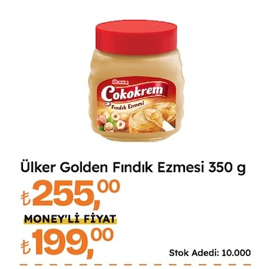 Ülker Golden Fındık Ezmesi 350 G