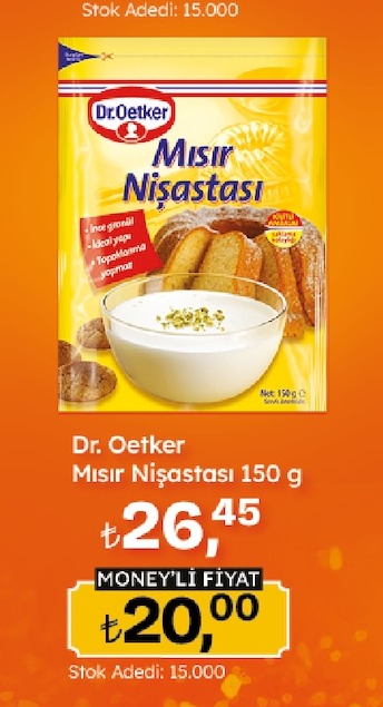Dr. Oetker Mısır Nişastası 150G