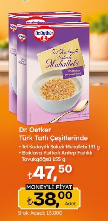 Dr. Oetker Türk Tatlı Çeşitleri 131G