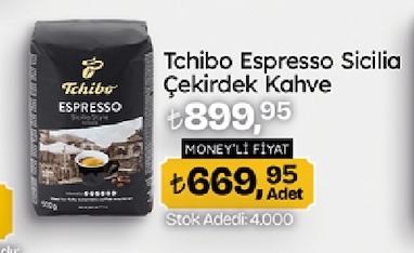 Tchibo Espresso Sicilia Çekirdek Kahve