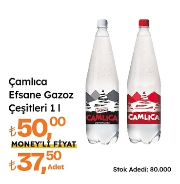 Çamlıca Efsane Gazoz Çeşitleri 1 L