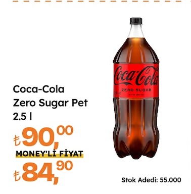 Coca-Cola Zero Sugar Pet 2.5 L