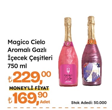 Magico Cielo Aromalı Gazlı İçecek Çeşitleri 750 Ml