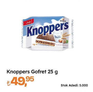 Knoppers Gofret 25 G