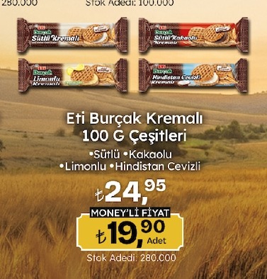 Eti Burma Kremalı 100 G Çeşitleri