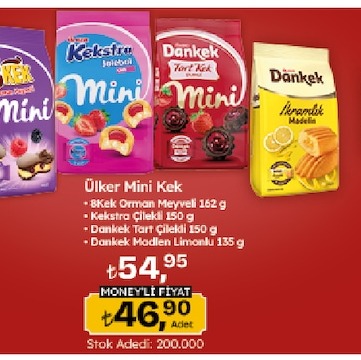 Ülker Mini Kek Çeşitli 135G