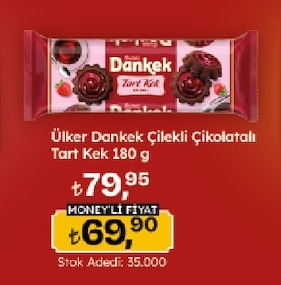 Ülker Dankek Çilekli Çikolatalı Tart Kek 180 G