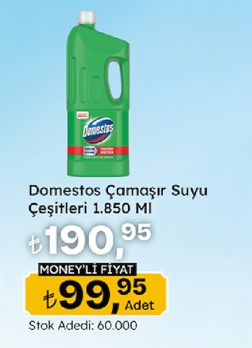 Domestos Çamaşır Suyu 1.85 Lt