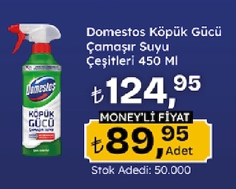 Domestos Köpük Gücü Çamaşır Suyu Çeşitleri 450 Ml