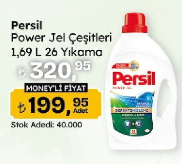 Persil Power Jel Çeşitleri 1,69 L