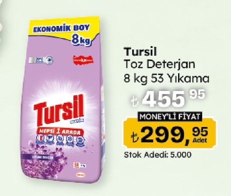Tursil Toz Deterjan 8 Kg