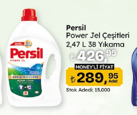 Persil Power Jel Çeşitleri 2,47 L 38 Yıkama
