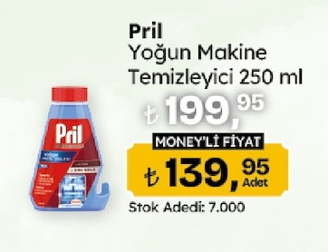 Pril Yogun Makine Temizleyici 250Ml