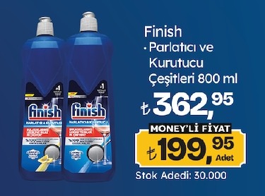Finish Parlatici Ve Kurutucu Cesitleri 800 Ml