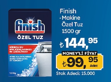 Finish Makine Ozel Tuz 1500 Gr