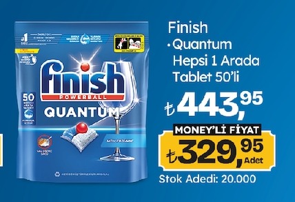 Finish Quantum Hepsi 1 Arada Tablet 50'Li