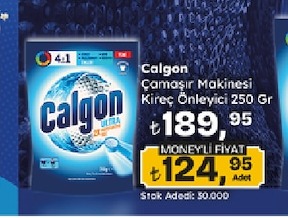Calgon Çamaşır Makinesi Kireç Önleyici 250 Gr
