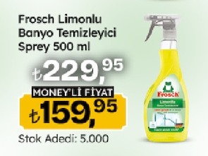 Frosch Limonlu Banyo Temizleyici Sprey 500 Ml