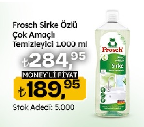 Frosch Sirke Özlü Çok Amaçlı Temizleyici 1.000 Ml