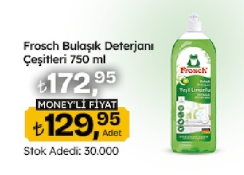 Frosch Bulaşık Deterjanı Çeşitleri 750 Ml